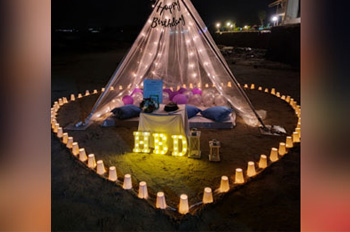 Best Selling Candlelight Dinner Packages in North Goa, beach dinners for couples