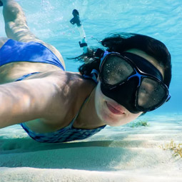 Couple Diving in Goa