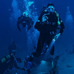 Couple Diving in Goa